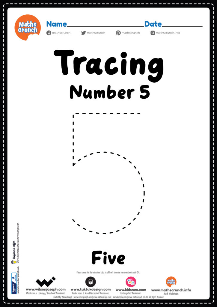 tracing-number-5-worksheet-for-kids-free-printable-pdf