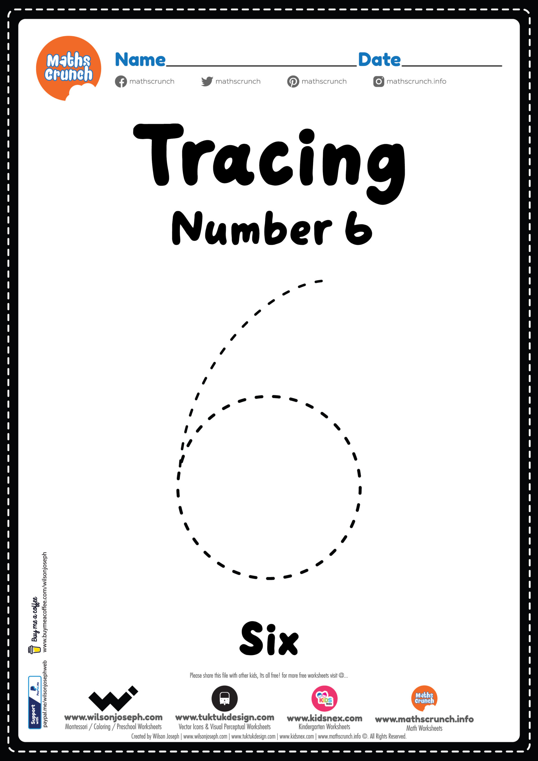 tracing-number-6-worksheet-for-kids-free-printable-pdf